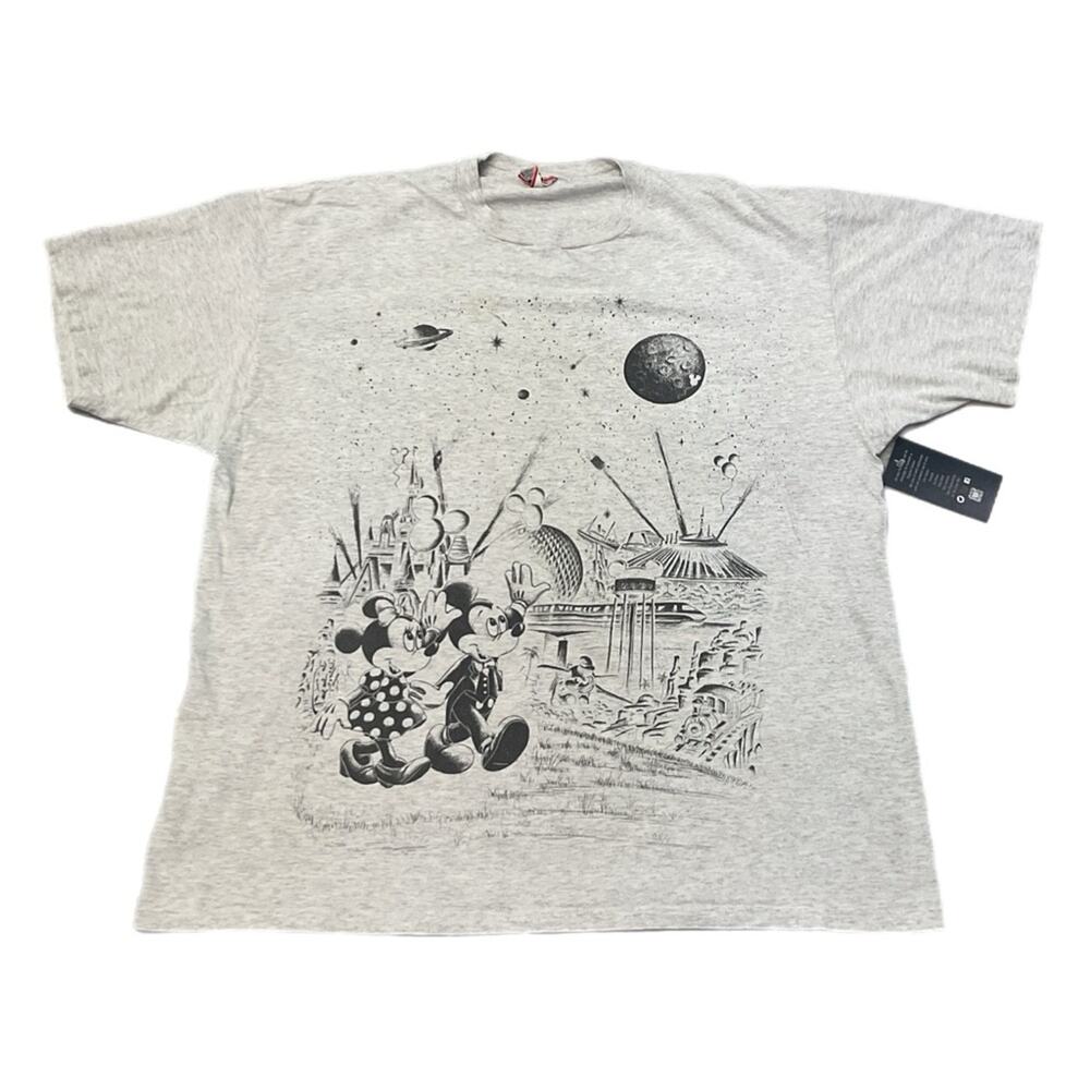 Vintage 90’s Disney Design Tomorrowland Space Mountain T-Shirt